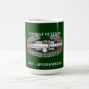 Mugg för veteran för strid för Afghanistan