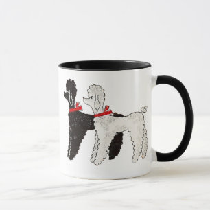 Mugg för vintage50-talpudel