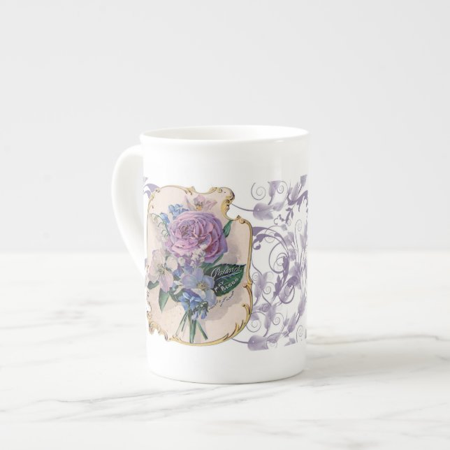Mugg för vintagedesignTea Benporslin Mugg (Framsida vänster)