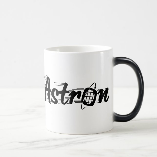 Mugg för vintageEstes Astron logotyp (Höger)