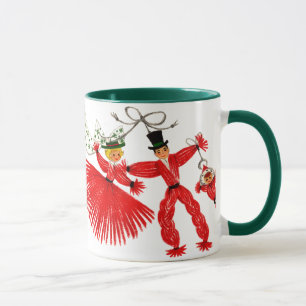 Mugg för vintagefamiljjul