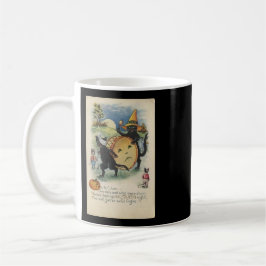 Mugg för vintageHalloween kaffe