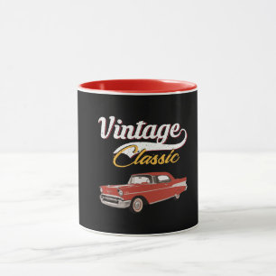Mugg för vintageklassikerChevy Belair kaffe