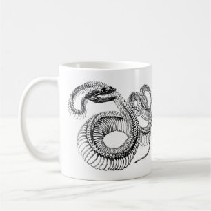 Mugg för vintageormskelett 11oz