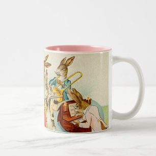 Mugg för vintagepåskharemusikband