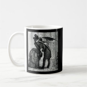 Mugg för vintagevampyrkaffe