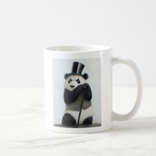 Mugg för vit för Percival Panda 11oz