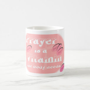 Mugg för vitaminbön (rosa)