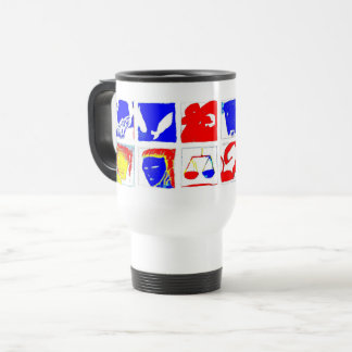Mugg för vitastrologisymboler