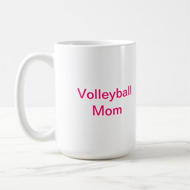 Mugg för volleybollmammakaffe (Vänster)