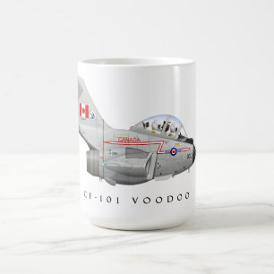 Mugg för Voodoo F-101
