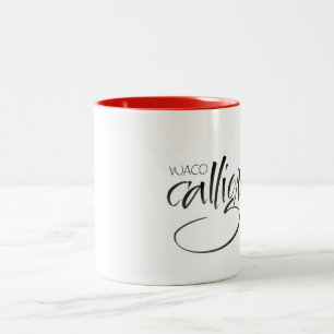 Mugg för Waco Calligraphyskrå