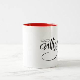 Mugg för Waco Calligraphyskrå