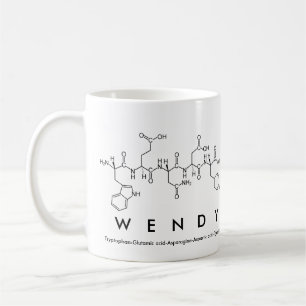Mugg för Wendy peptidenamn