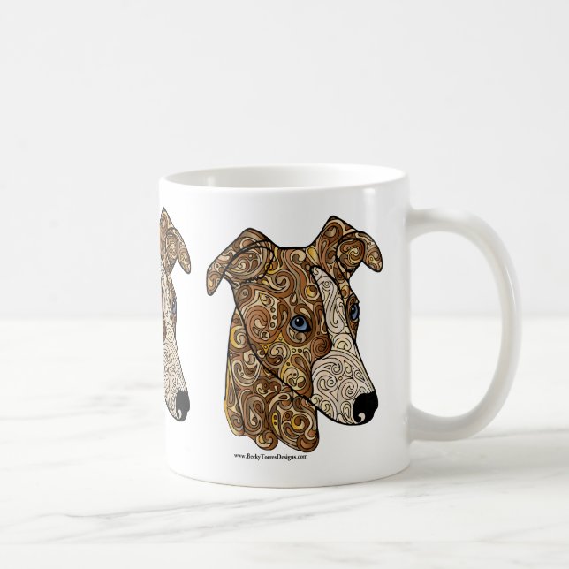 Mugg för Whippet klotterkaffe (Höger)