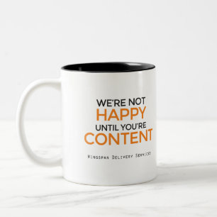 Mugg för WINGSPANhemsändningslogan