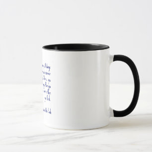 Mugg för Winnie the Pooh citationsteckenkaffe