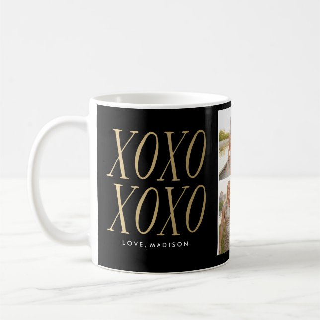 Mugg för XOXO-kärlek | (Vänster)