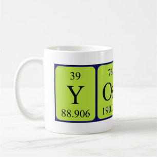 Mugg för Yoshi periodisk bordnamn