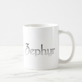 Mugg för Zephyrsilvertext