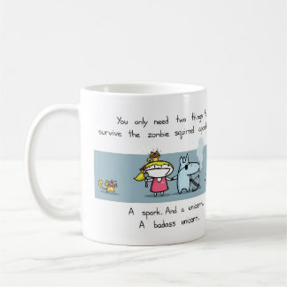 Mugg för Zombieekorreapokalyps