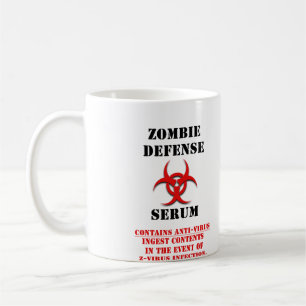 Mugg för ZombieförsvarSerum