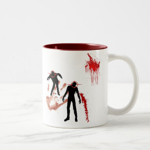 Mugg för Zombiejaktlag