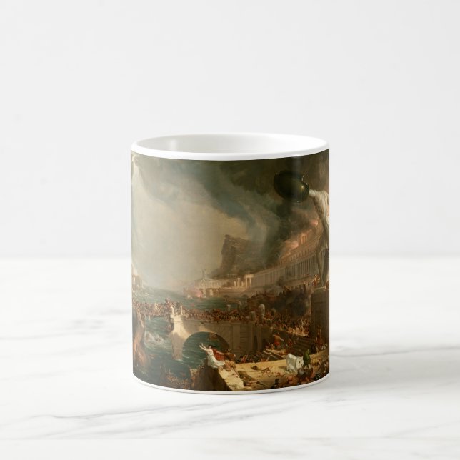 Mugg: Förstörelsekursen Thomas Cole Kaffemugg (Center)