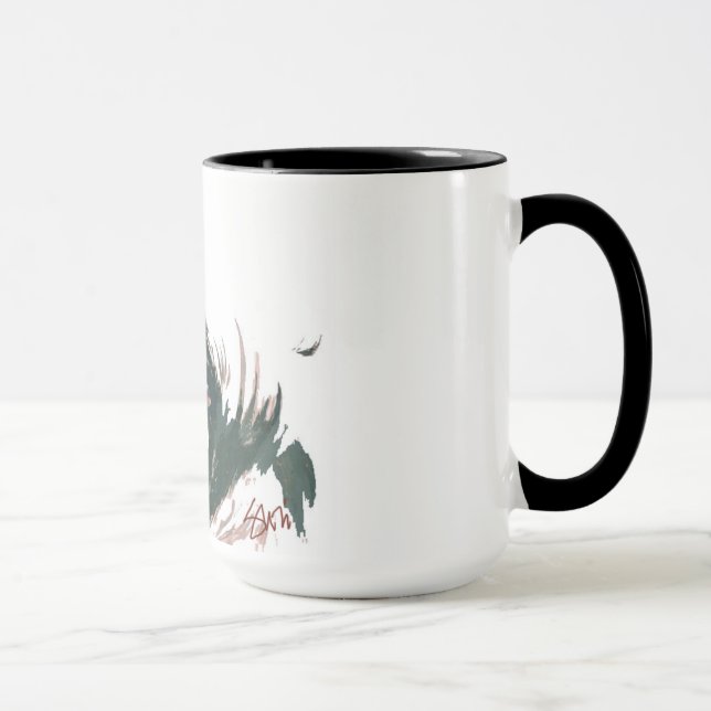 Mugg - förtjusande terrier som namnges Goggles (Höger)