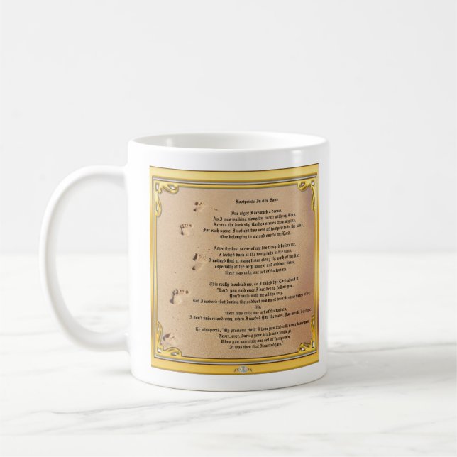 Mugg fotavtryck i Sand Sober Champions (Vänster)