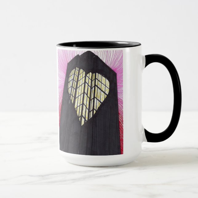 Mugg från hjärtan (Höger)