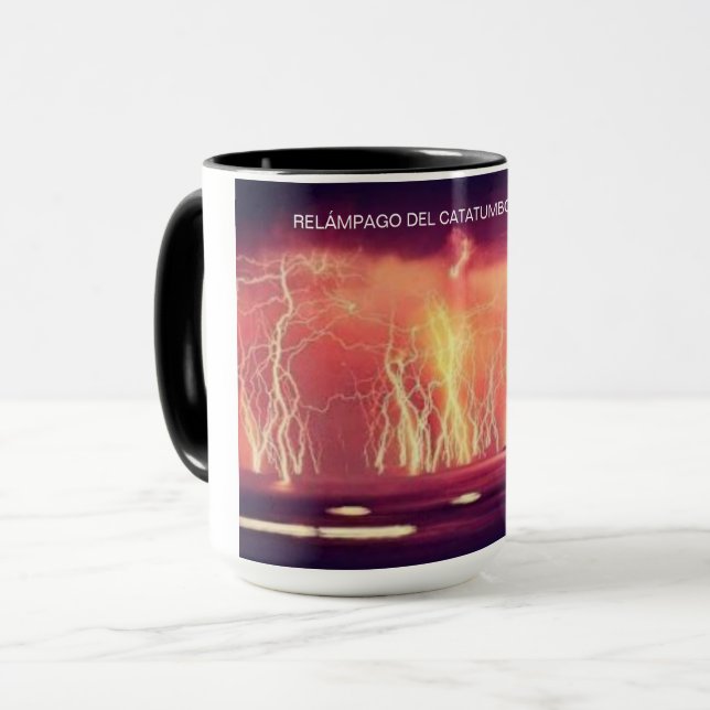 Mugg från Relámpago del Catatumbo-Venezuela. (Framsida vänster)