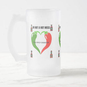 Mugg, frostat, glas frostat ölglas