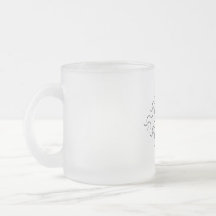 Mugg-FROSTED GLASS ART STIL DESIGN