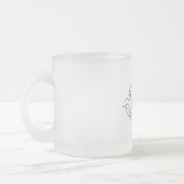 Mugg-FROSTED GLASS ART STIL DESIGN Frostad Glasmugg