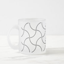 Mugg-FROSTED GLASS ART STIL DESIGN