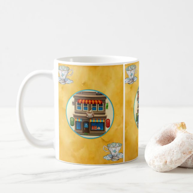 mugg frukostkaffe (Med munk)
