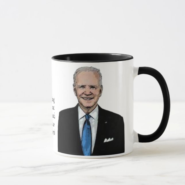Mugg! Funny Roligt Joe Biden Pappa Namn Mugg (Höger)