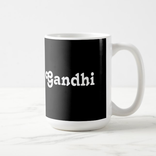Mugg Gandhi (Höger)