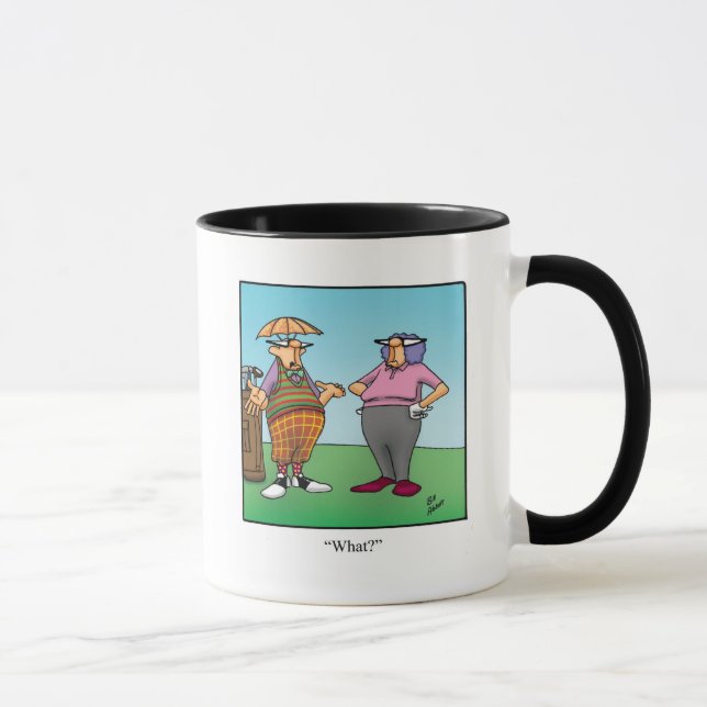 Mugg-gåva från Golf Humor-kaffe till honom Mugg (Höger)