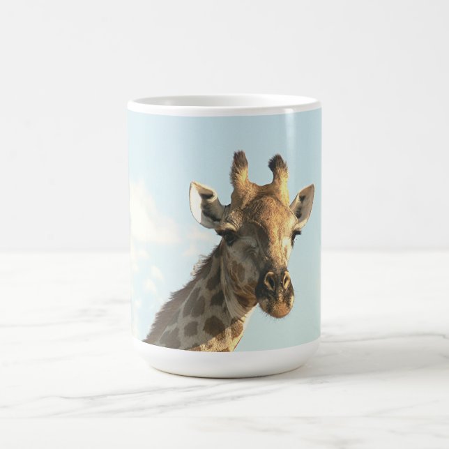 Mugg, giraffe, "Jag är Redot för min avstängning" Kaffemugg (Center)