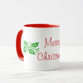 Mugg - God jul med Holly