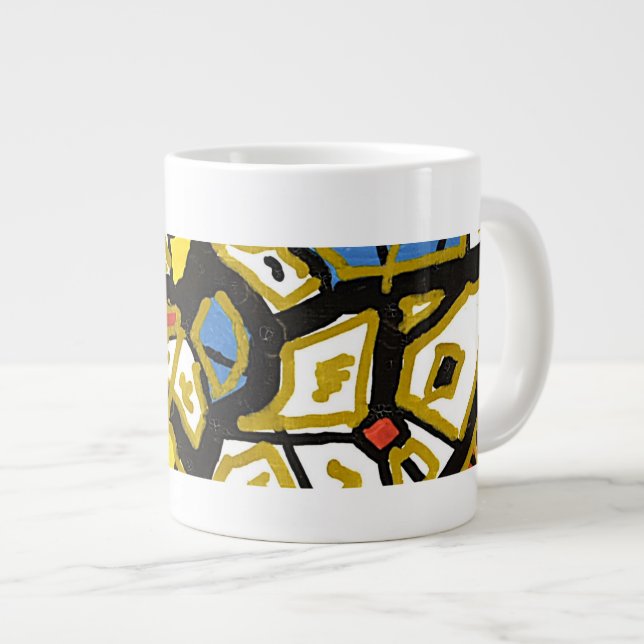 Mugg - GOLD - Kollektion GGAST Jumbo Mugg (Framsida höger)