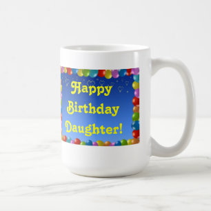 Mugg Grattis på födelsedagen-dotter