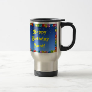 Mugg Grattis på födelsedagen Moster