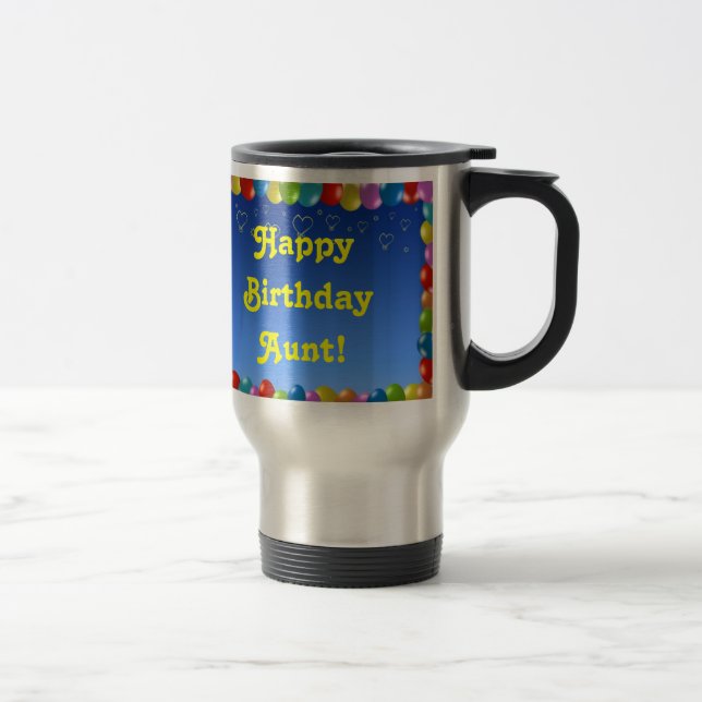 Mugg Grattis på födelsedagen Moster (Höger)