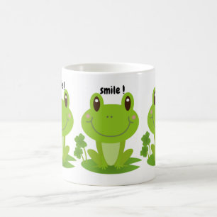 Mugg grenouille personnalisé, mugg à café grenouil