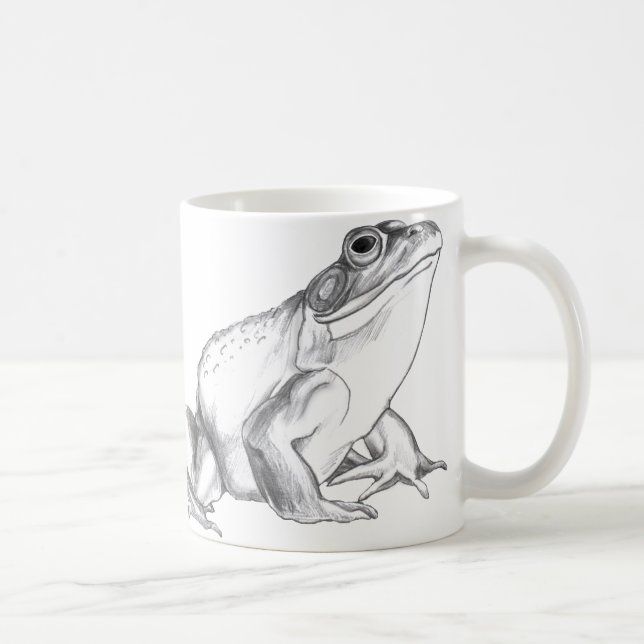 Mugg grog kaffekaffe Kopp Frog Mugg (Höger)