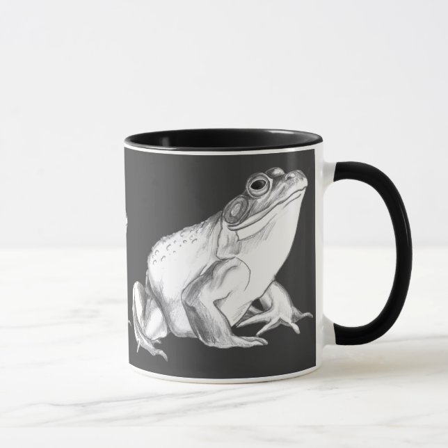 Mugg grog kaffekaffe Kopp Frog Mugg (Höger)