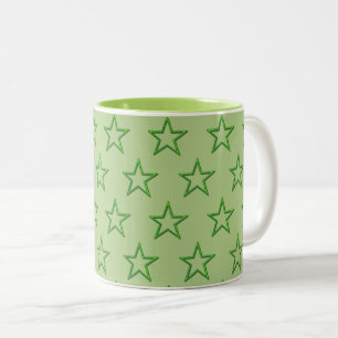 Mugg - Grönt Stars på Blekens Grönt